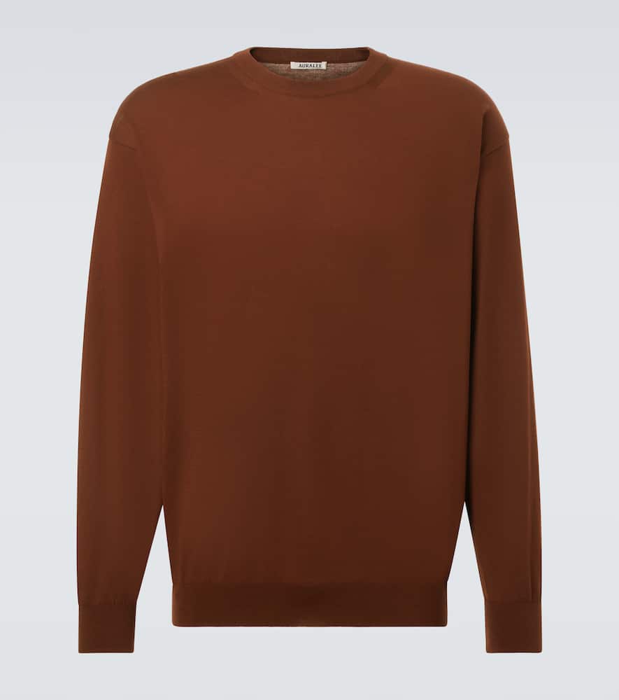 Knitted cotton sweatshirt