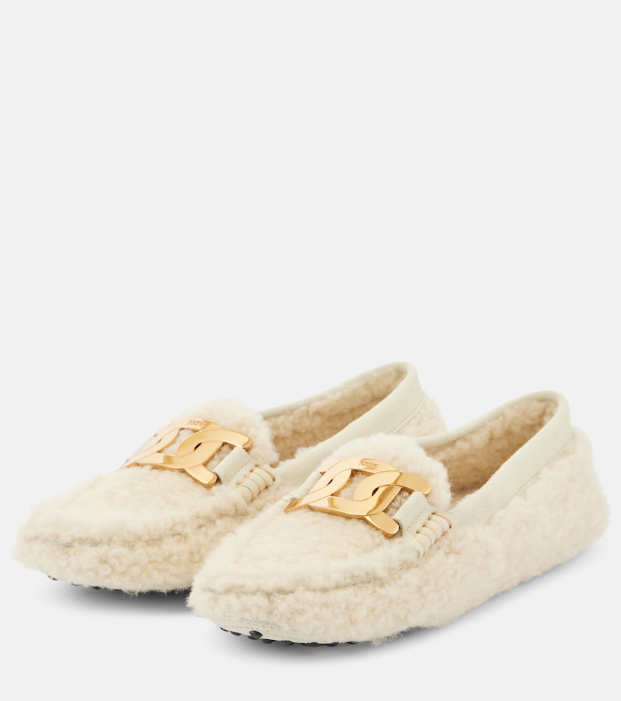  Tod's Tod's Kate Shearling Loafers 