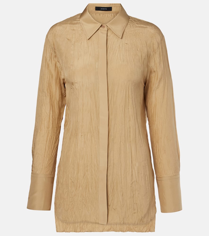 Bold silk shirt