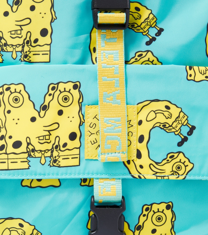 Stella Mccartney Kids Stella Mccartney Kids X Spongebob Bedruckter Rucksack Aus Canvas 