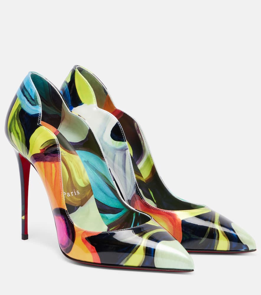 Hot Chick 100 patent leather pumps
