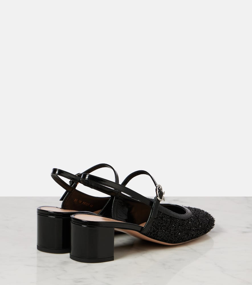 Gianvito Rossi Slingback-pumps Mit Leder