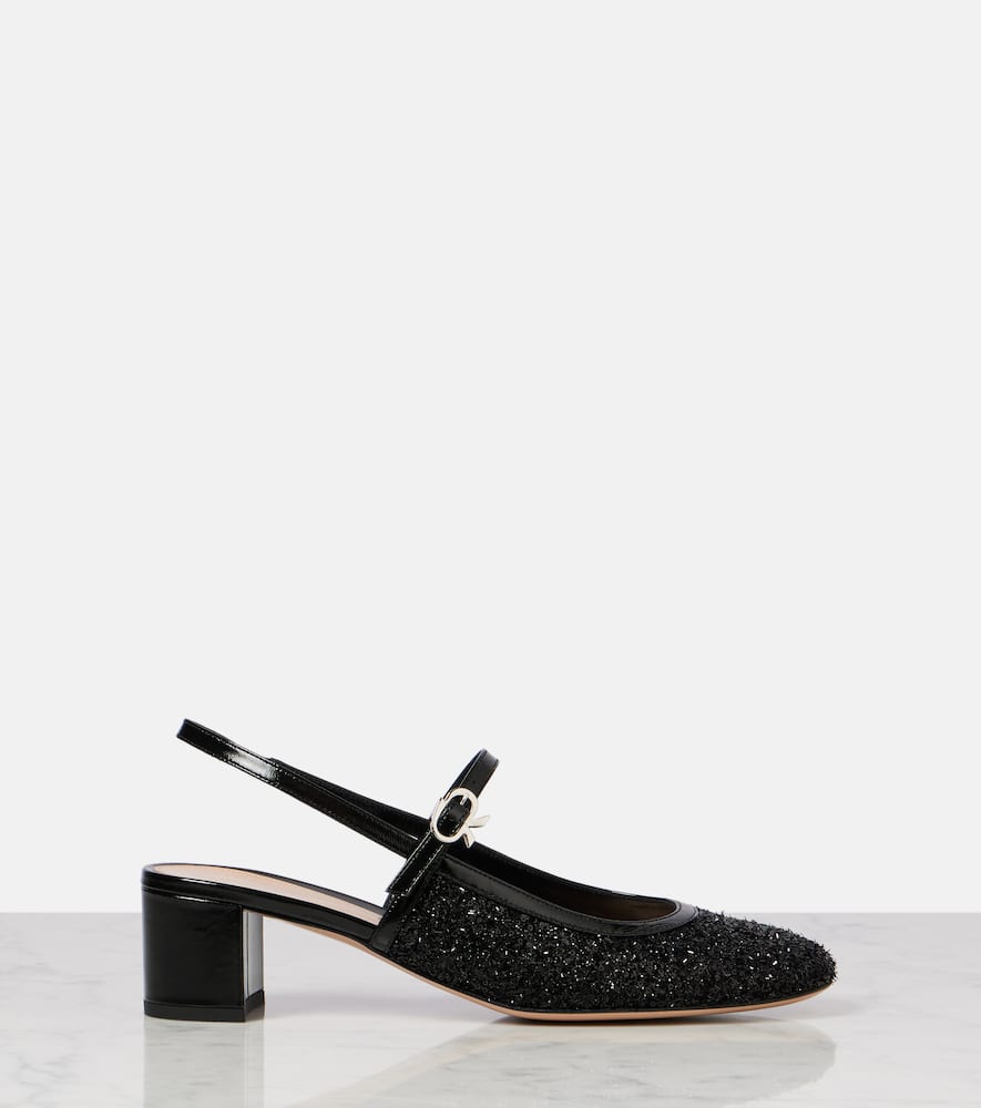 Gianvito Rossi Slingback-pumps Mit Leder