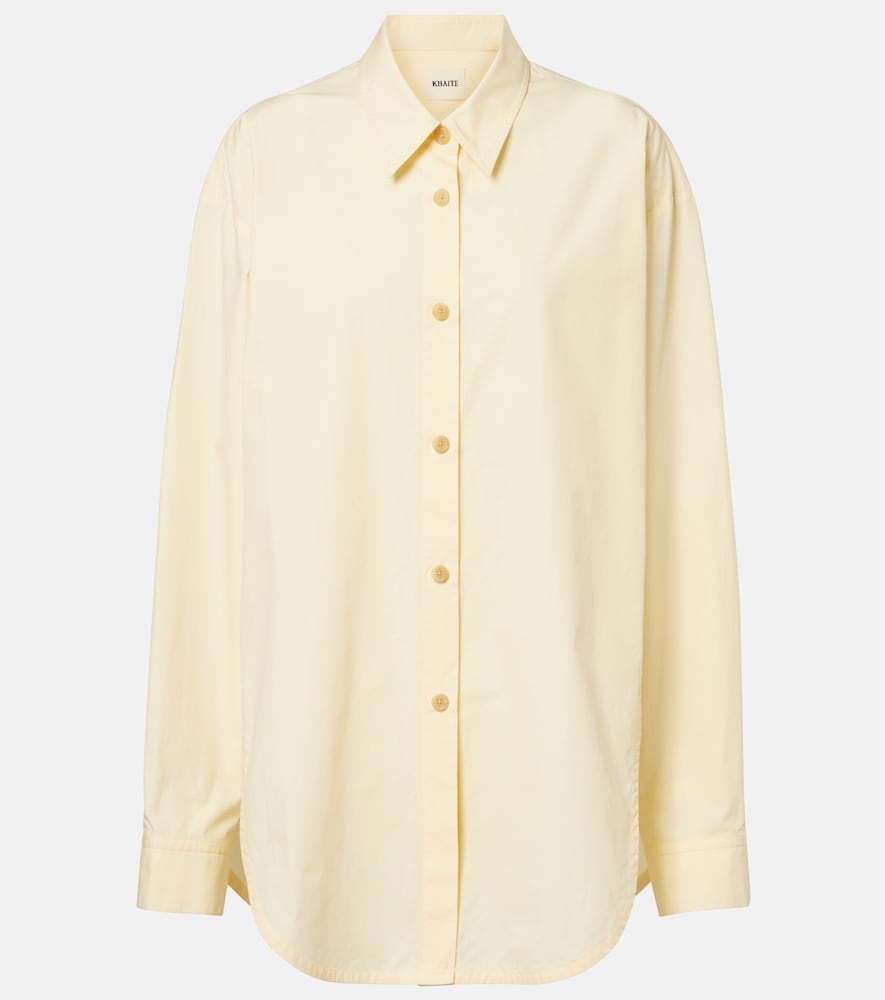 Khaite Goya cotton poplin shirt