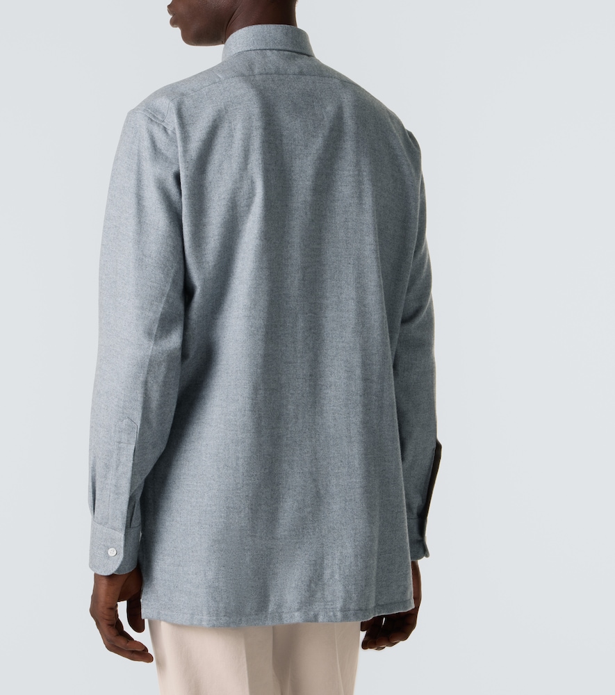  Charvet Charvet Hemd Aus Baumwollflanell 
