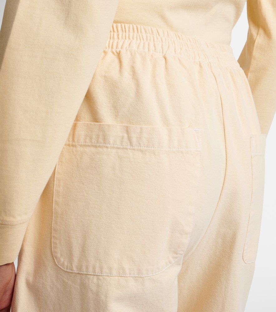  Leset Leset Chloe Cotton Barrel-leg Pants 