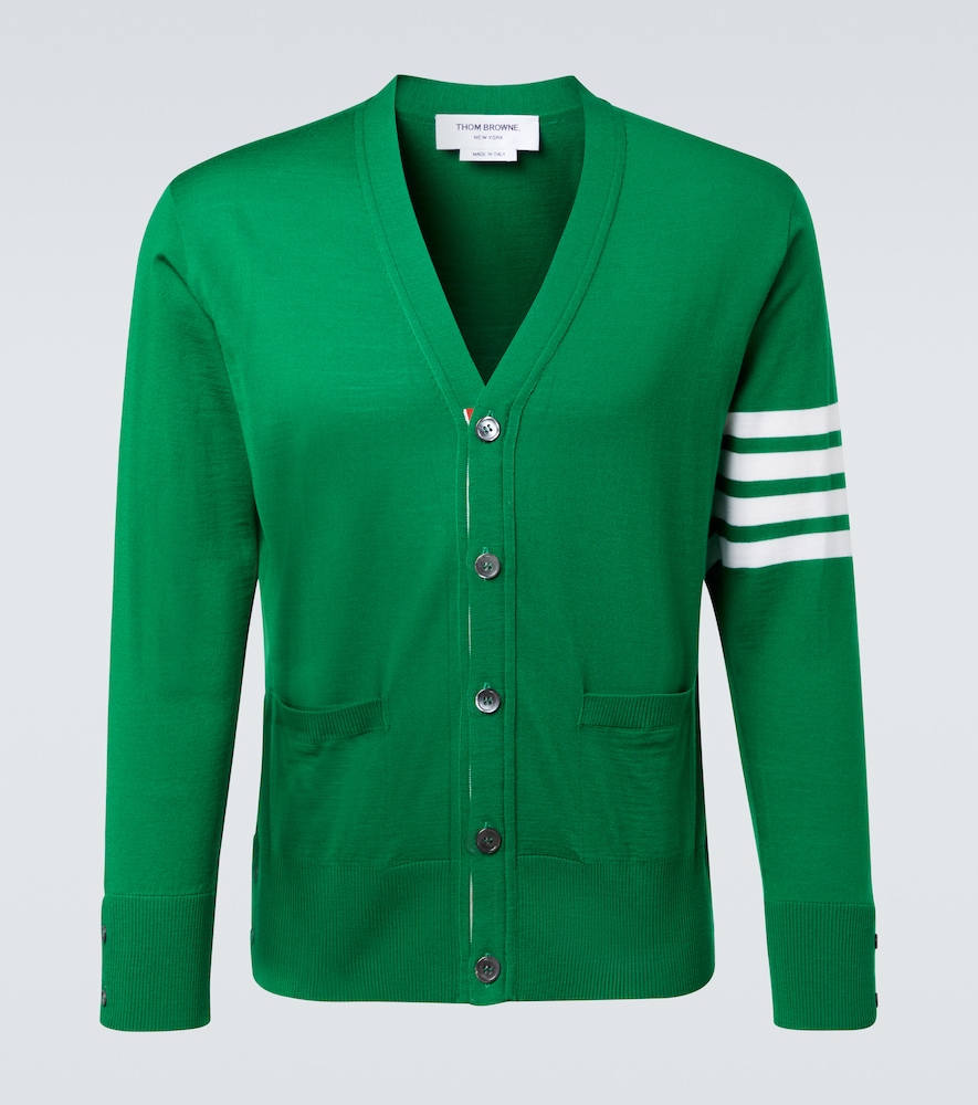 Thom Browne 4-Bar virgin wool cardigan