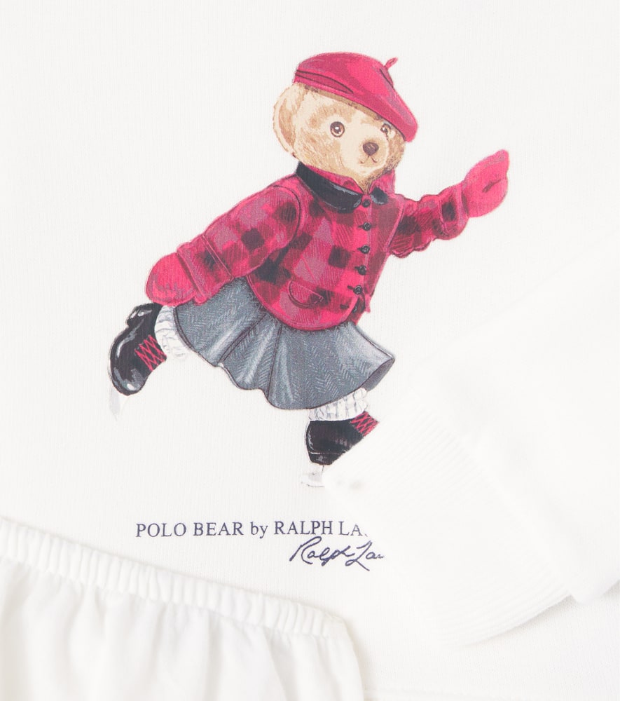 Polo Ralph Lauren Baby Set Aus Kleid Und Höschen In White