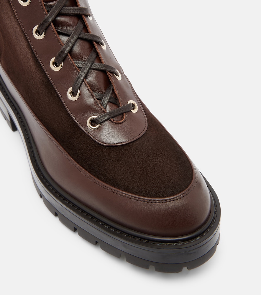 Very Cortina Suede Lace-Up Boots