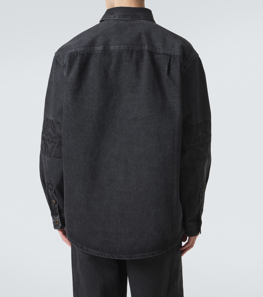  Loewe Loewe Anagram Denim Overshirt 