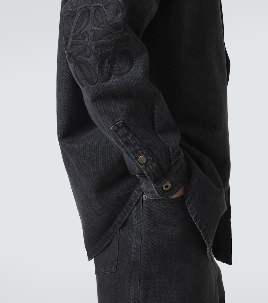 Anagram Denim Overshirt