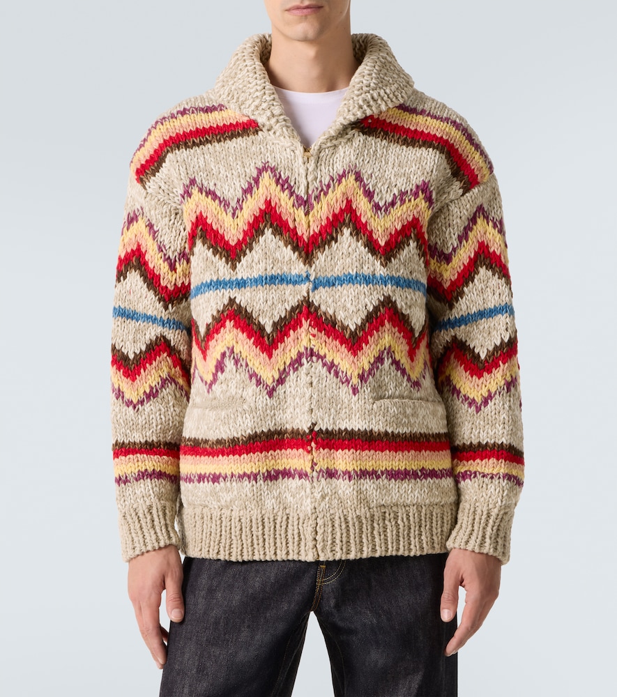  Visvim Visvim Cardigan Aus Jacquard 