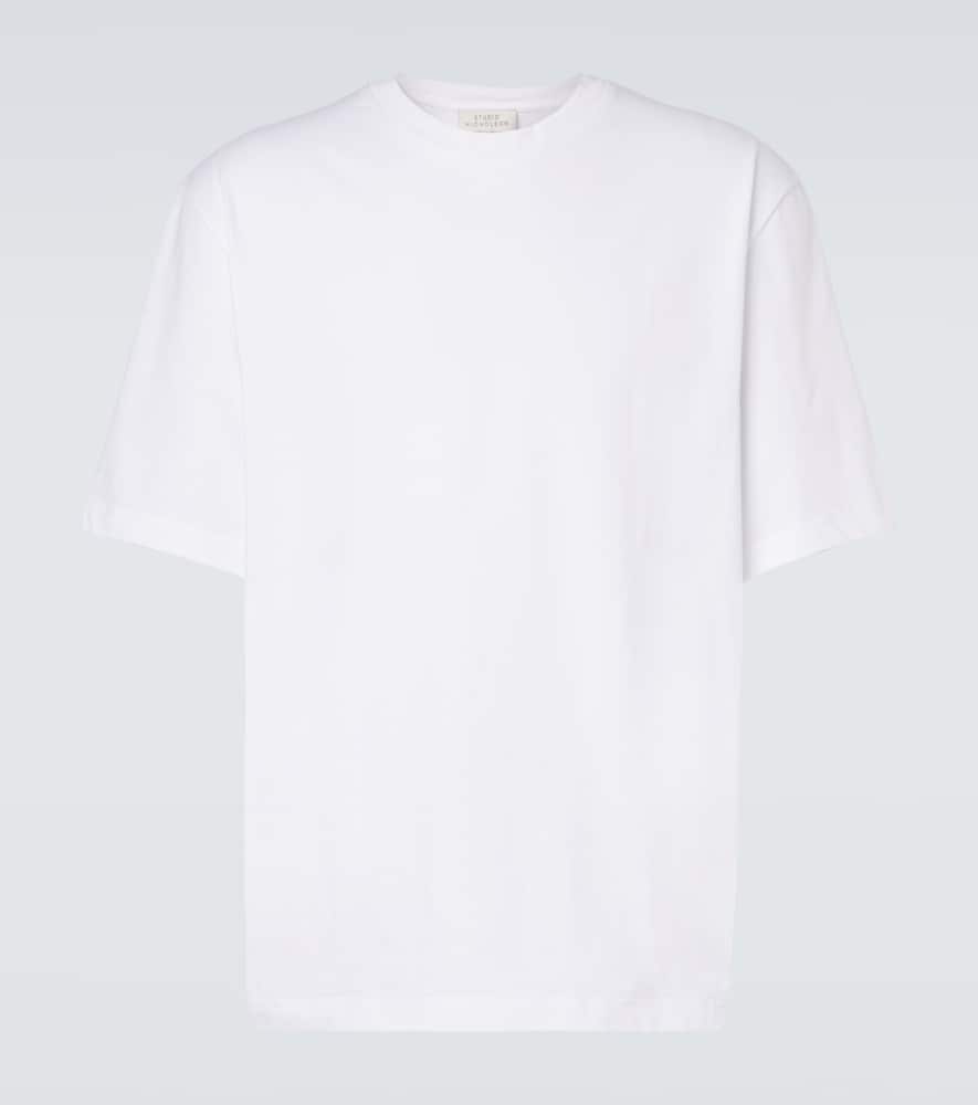 Studio Nicholson Cotton Jersey T-shirt In White