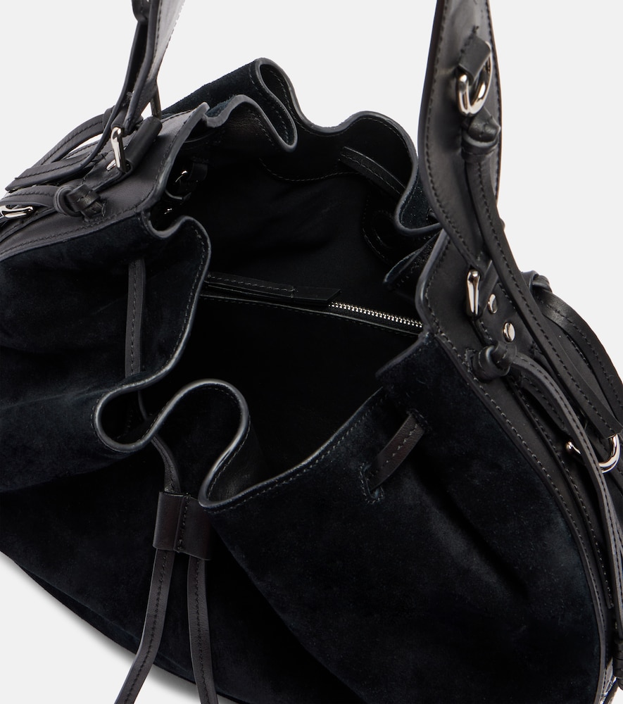  Isabel Marant Isabel Marant Schultertasche Bolton Medium Aus Veloursleder 
