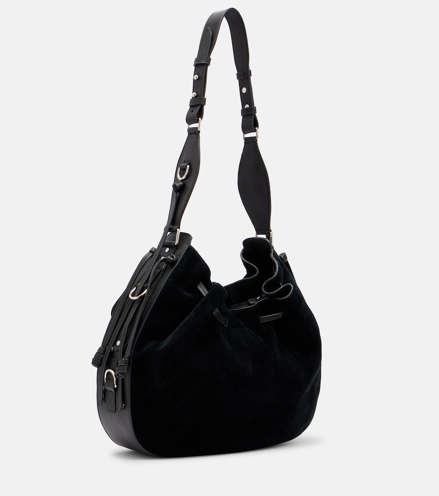  Isabel Marant Isabel Marant Schultertasche Bolton Medium Aus Veloursleder 