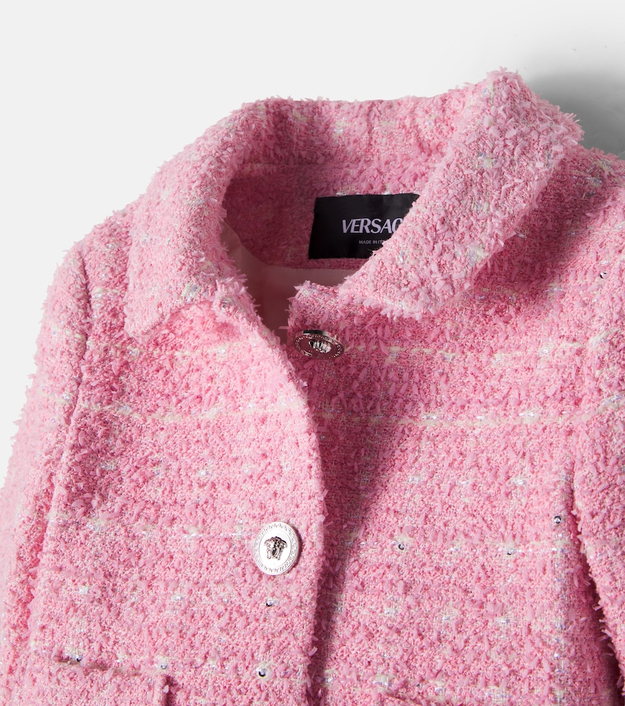  Versace Kids Versace Kids Jacke Medusa Aus Tweed 