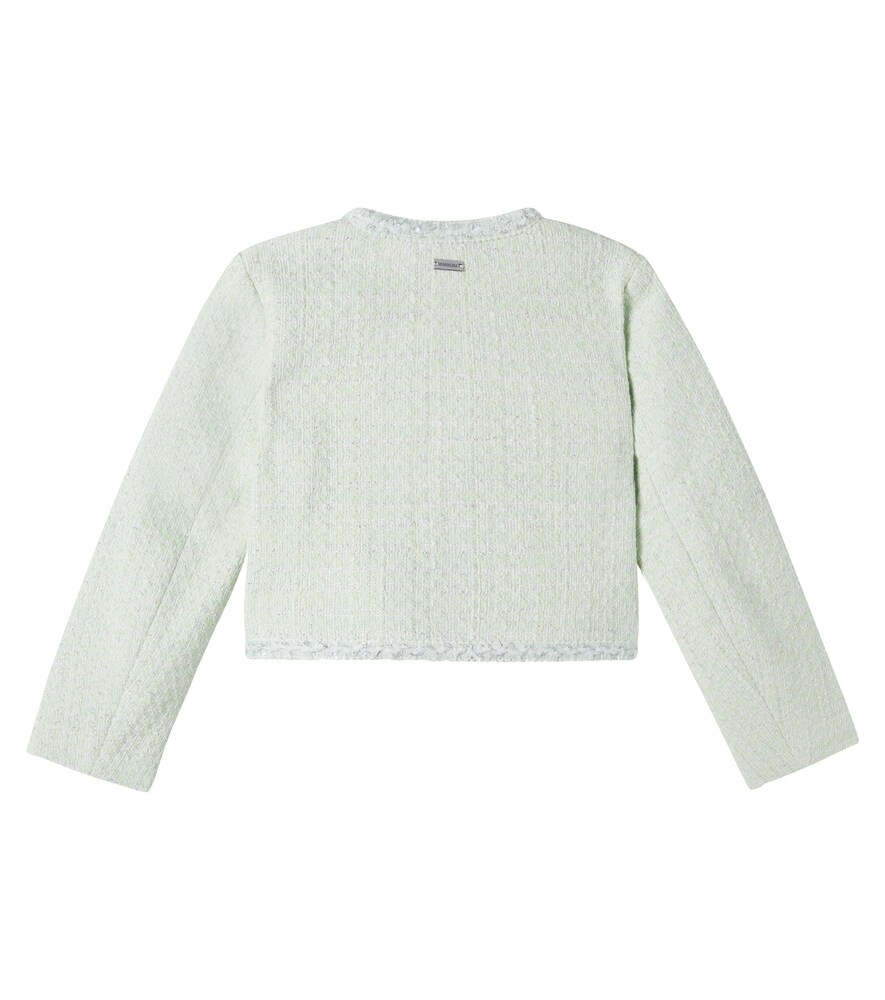  Monnalisa Monnalisa Jacke Bon Ton Aus Bouclé 