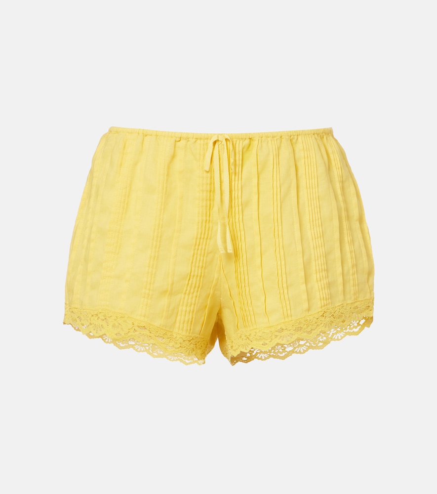 Doen Dôen Leda lace-trimmed shorts | Thumbnail 6 Doen Dôen Leda lace-trimmed shorts | Thumbnail 6