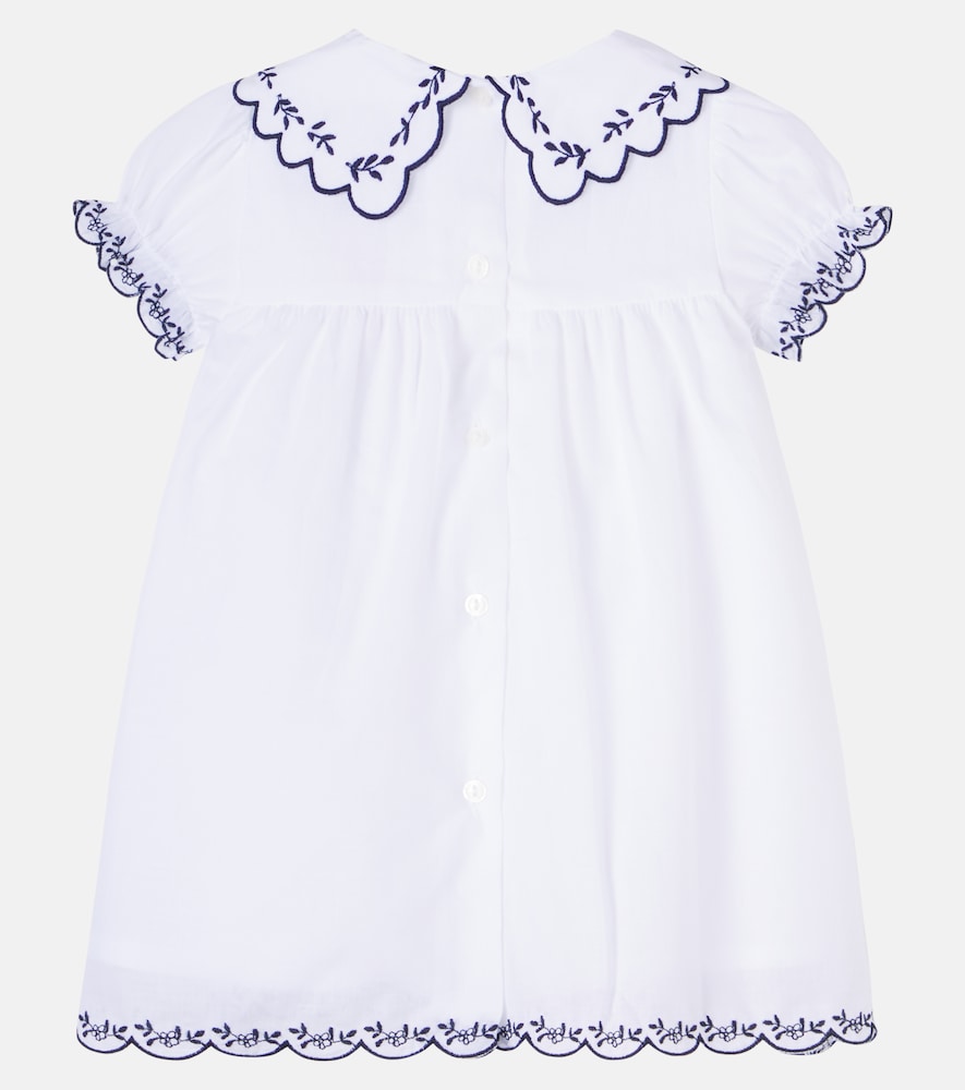  Patachou Patachou Baby Besticktes Kleid Aus Baumwolle 