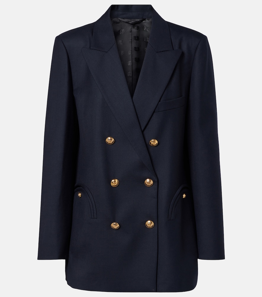 Blaze Milano Blazé Milano Alcanara Everynight double-breasted virgin wool blazer