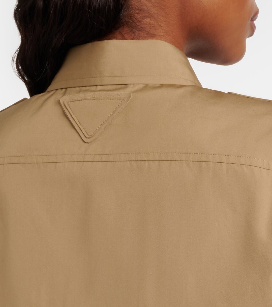  Prada Prada Cotton Poplin Shirt 