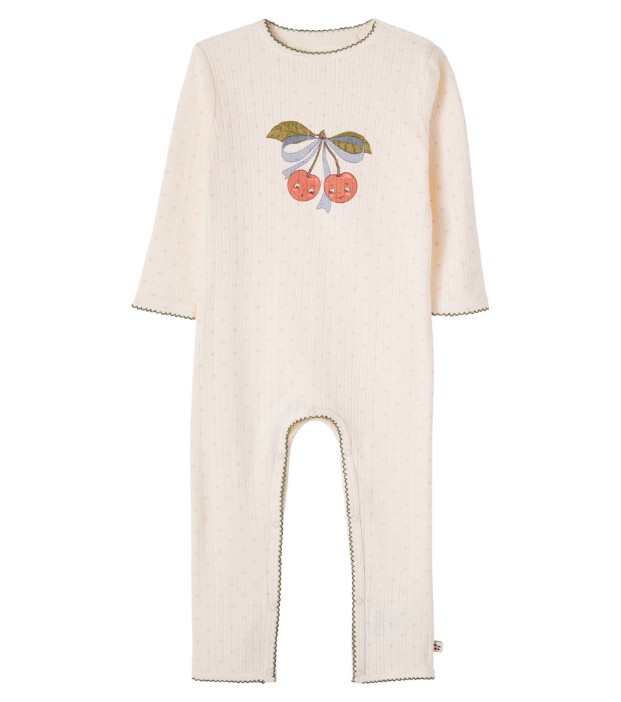 Konges Slojd White Baby Minnie Pointelle Printed Onesie M Size 18 - Mytheresa