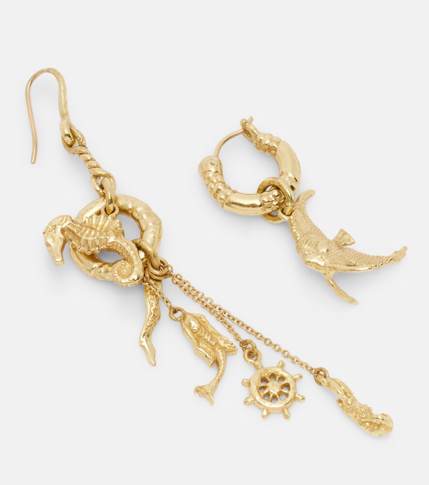  Alemais Alemais Mismatched Sea Drop Earrings 