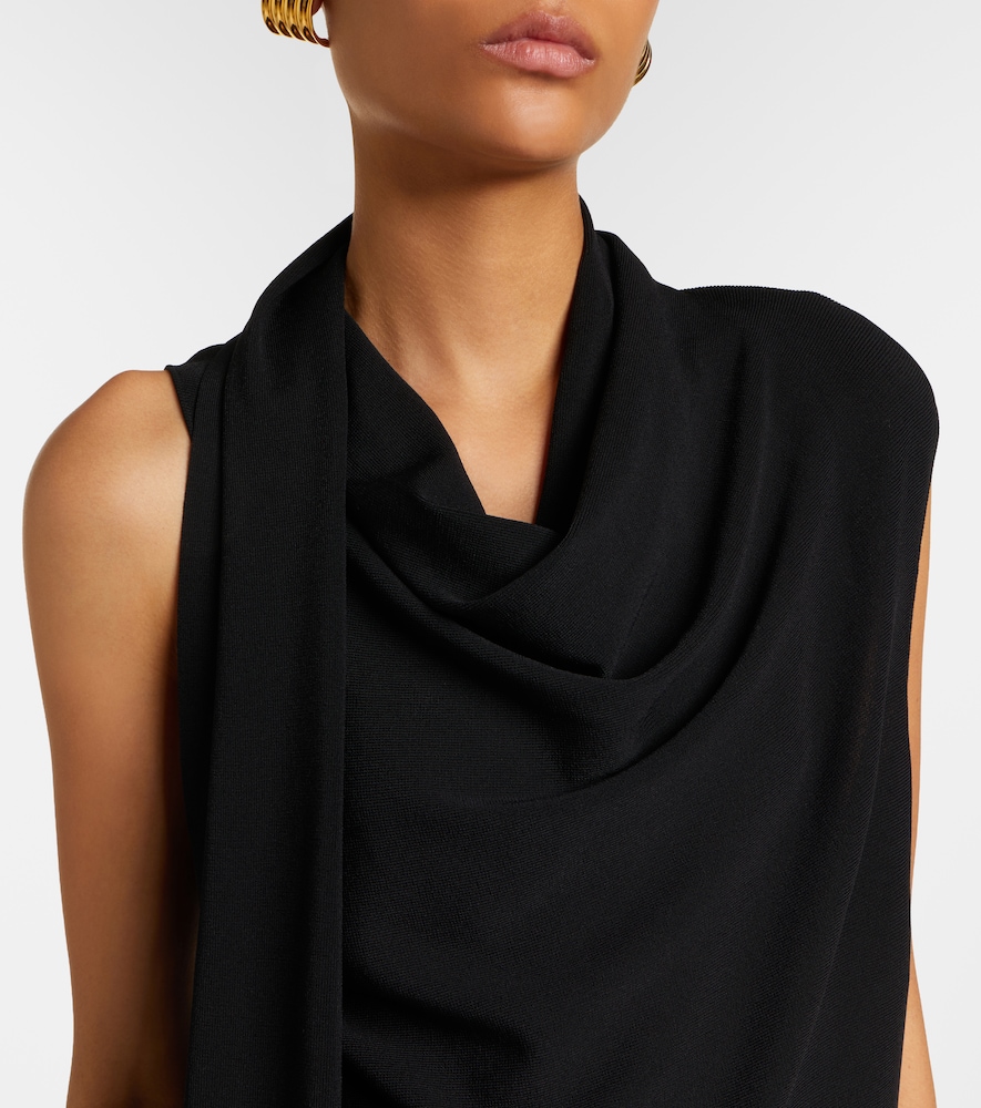 Tommy Scarf-Detail Top