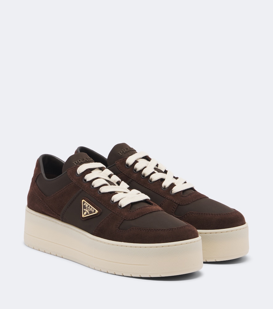 Sneakers Downtown Bold in Re-Nylon e suede