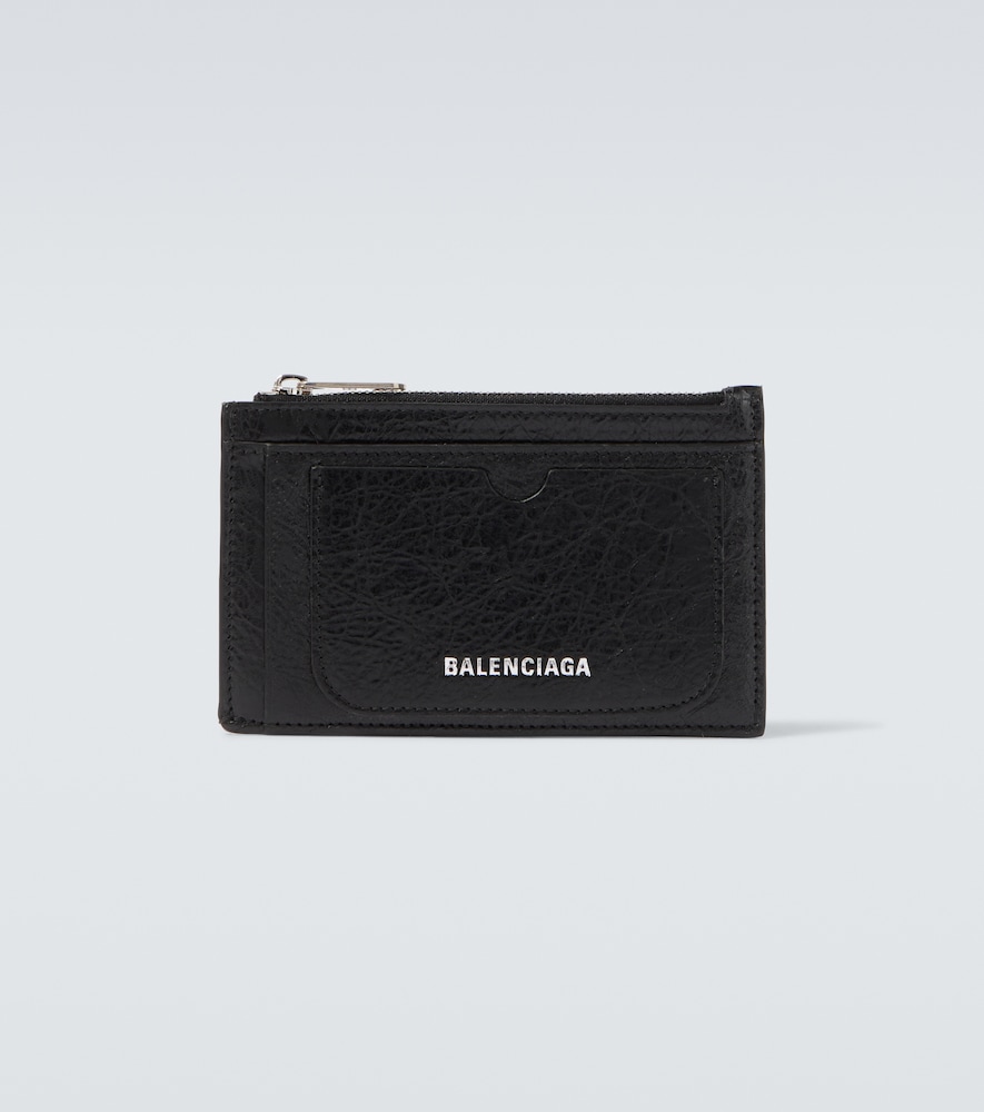 Balenciaga Leather card holder | Thumbnail 4