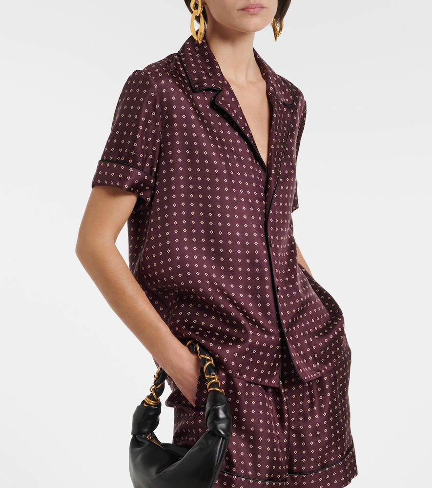 Printed Silk Shirt