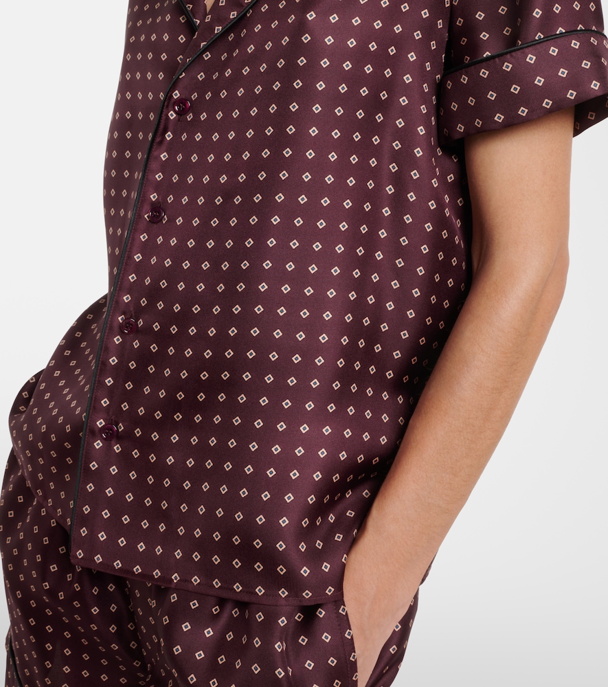 Printed Silk Shirt