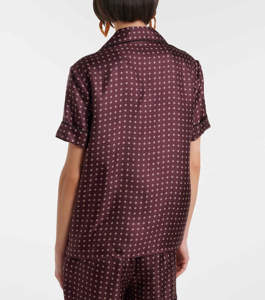 Printed Silk Shirt