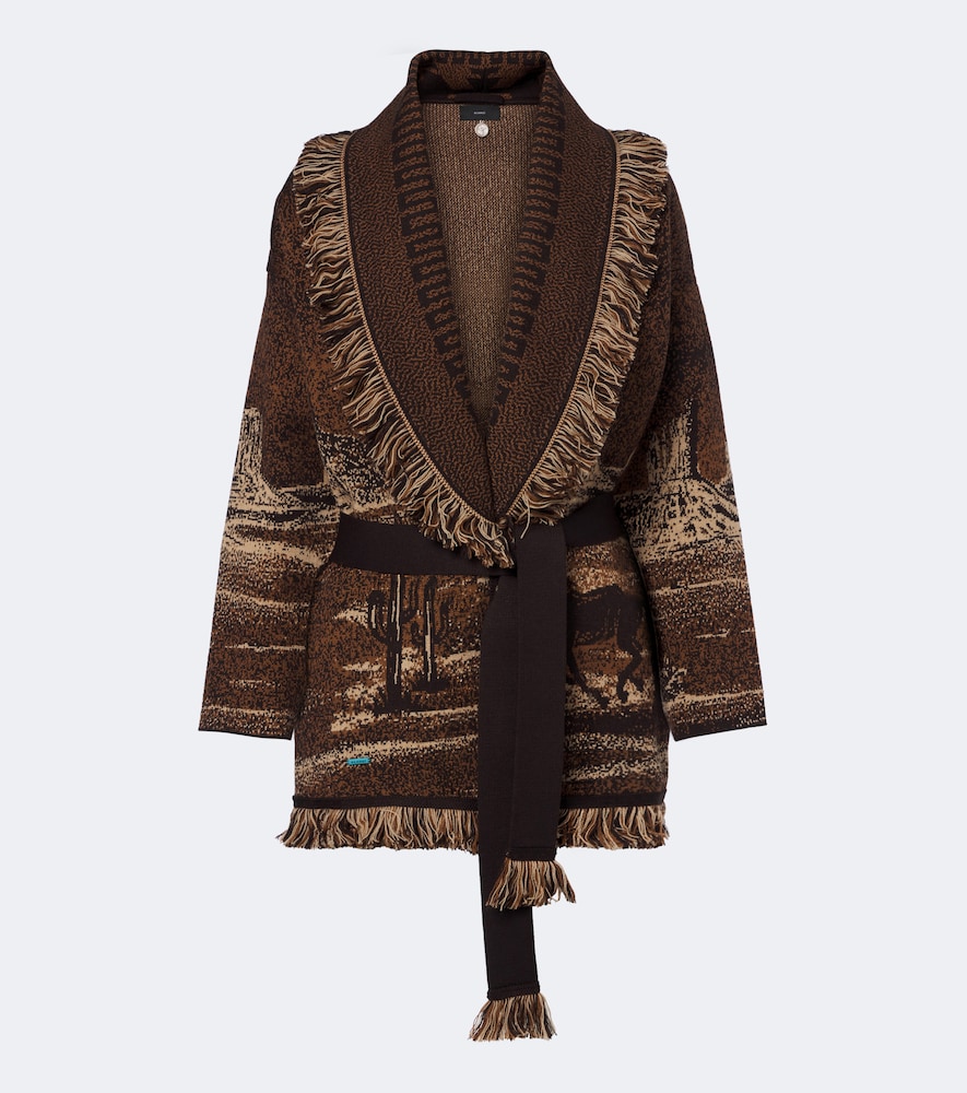 Alanui Cardigan Wild Wild en laine mlange 1780 €