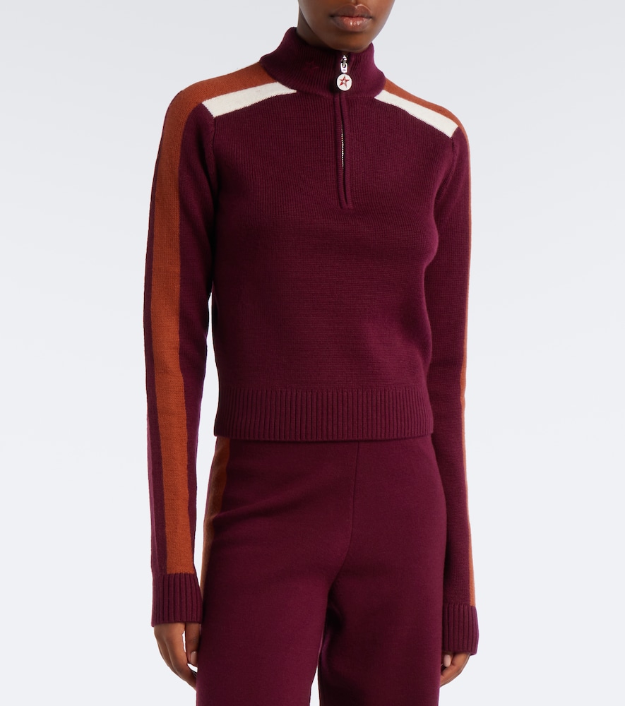 La Tour Wool Half-Zip Ski Top