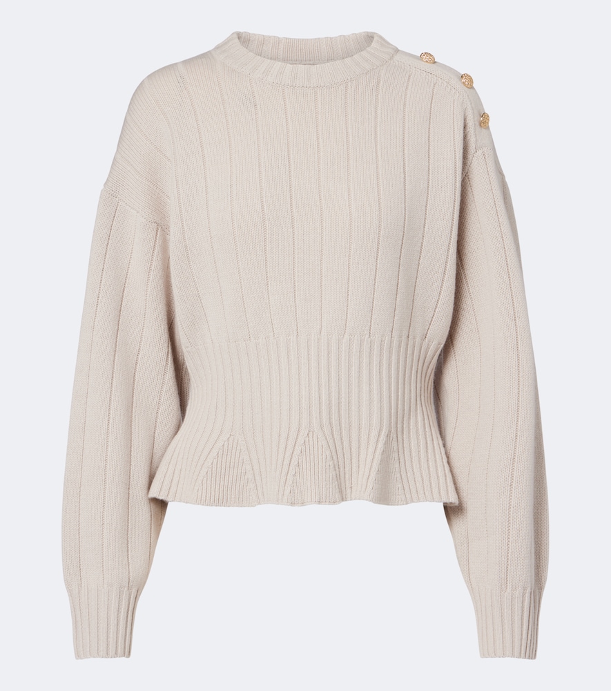 Pullover aus Schurwolle und Kaschmir