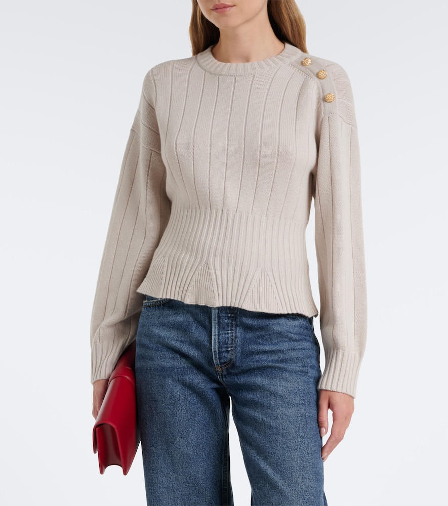 Virgin Wool And Cashmere Sweater