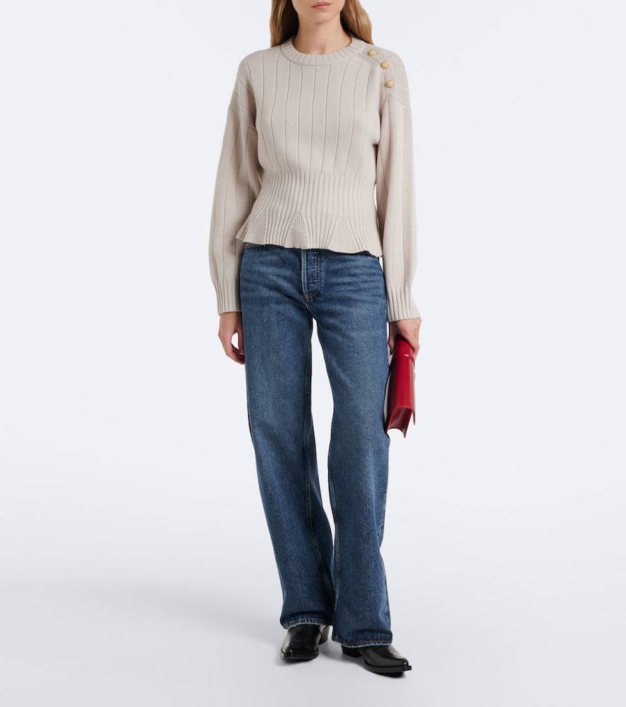 Virgin Wool And Cashmere Sweater