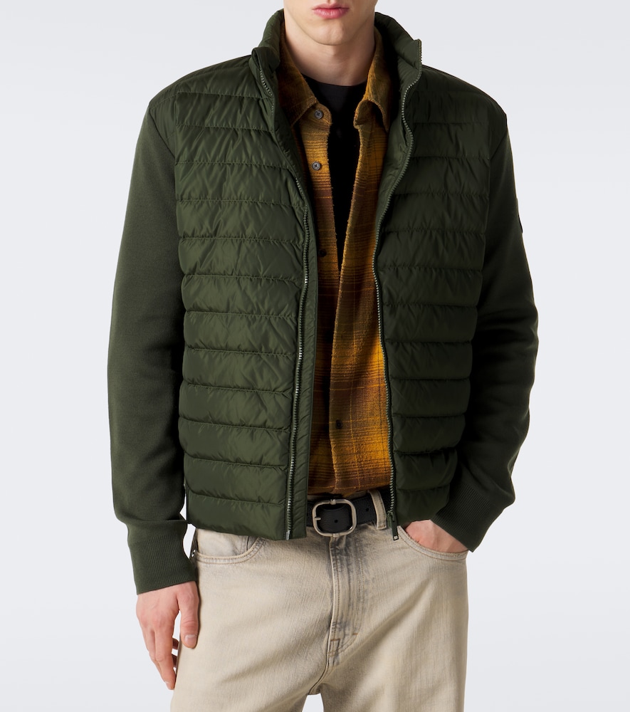 Hybridge Flavio Down-Paneled Cardigan