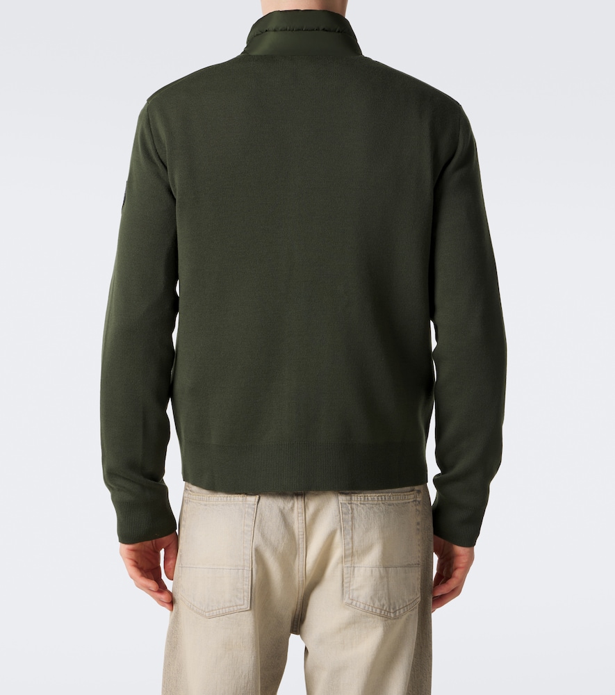 Hybridge Flavio Down-Paneled Cardigan
