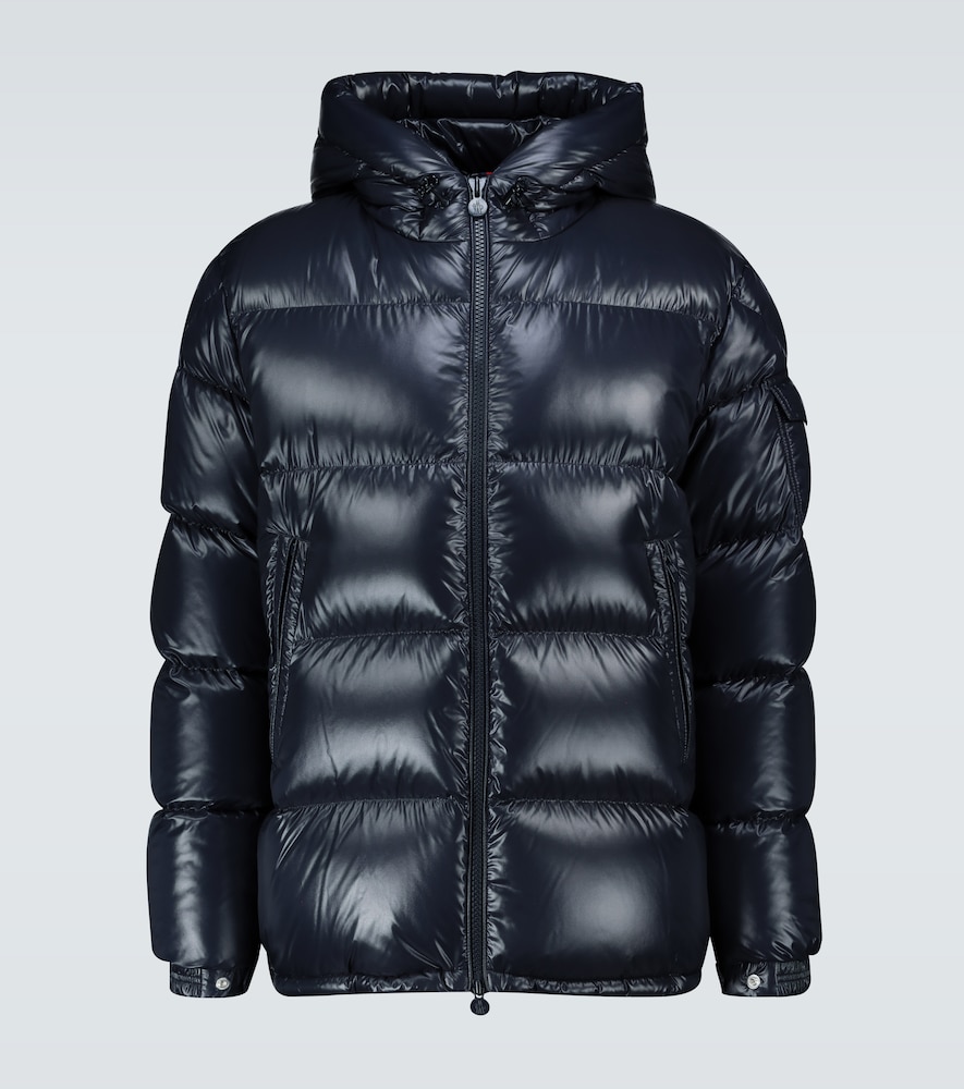 Moncler Hombre Azul Chaqueta De Plumas Ecrins