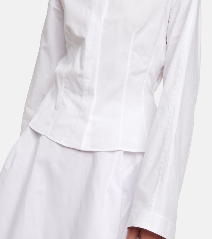 Alaia Alaïa Hemd Aus Baumwolle 