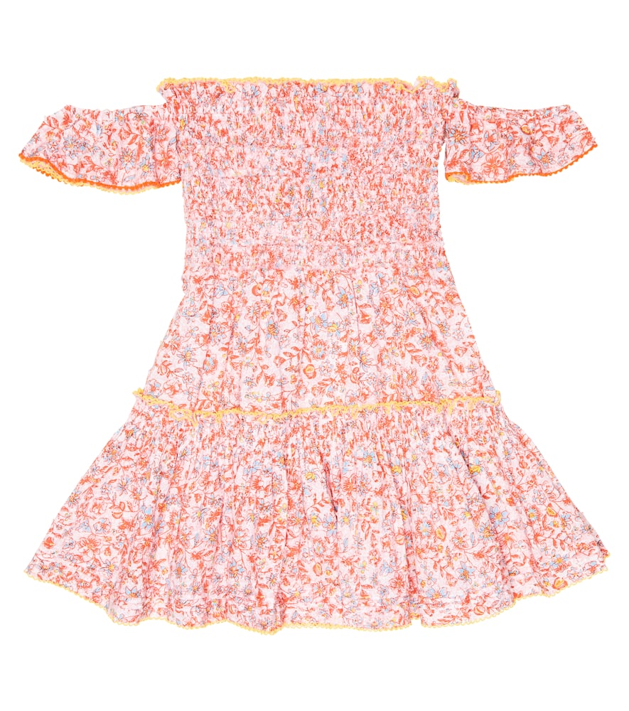 Poupette St Barth Kids Aurora floral cotton dress