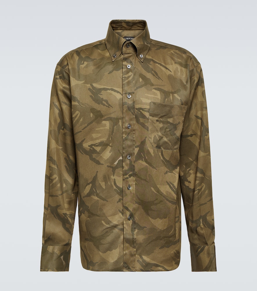 Tom Ford Camouflage shirt