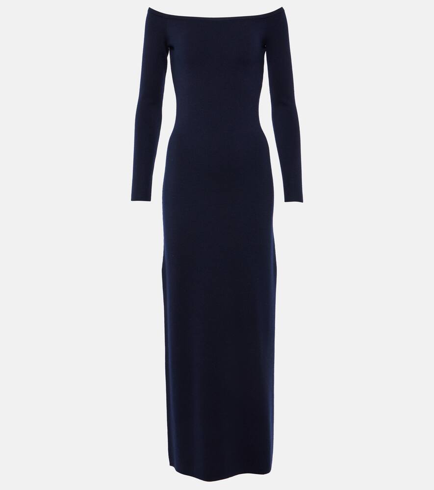 Gabriela Hearst Selwyn wool and cashmere maxi dress