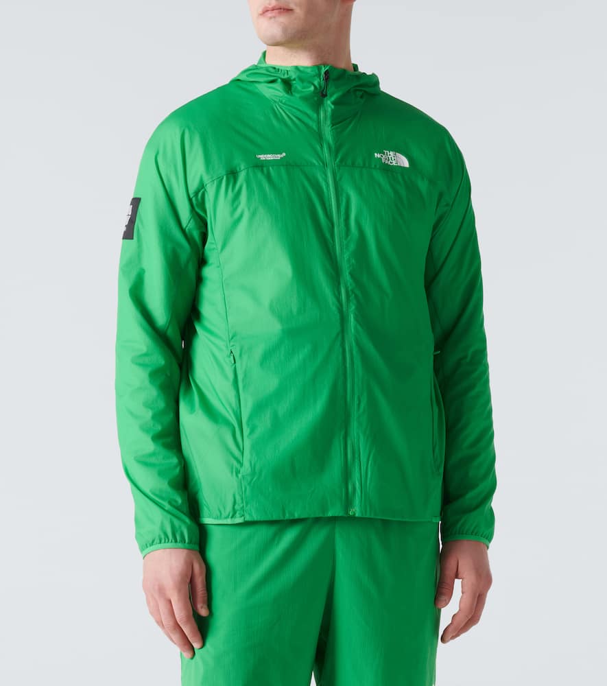 The North Face X Undercover Logo Jacket In Fern Green