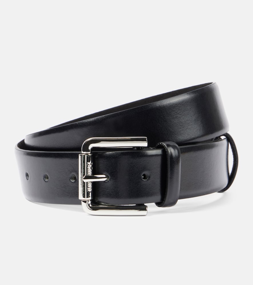 Leather belt