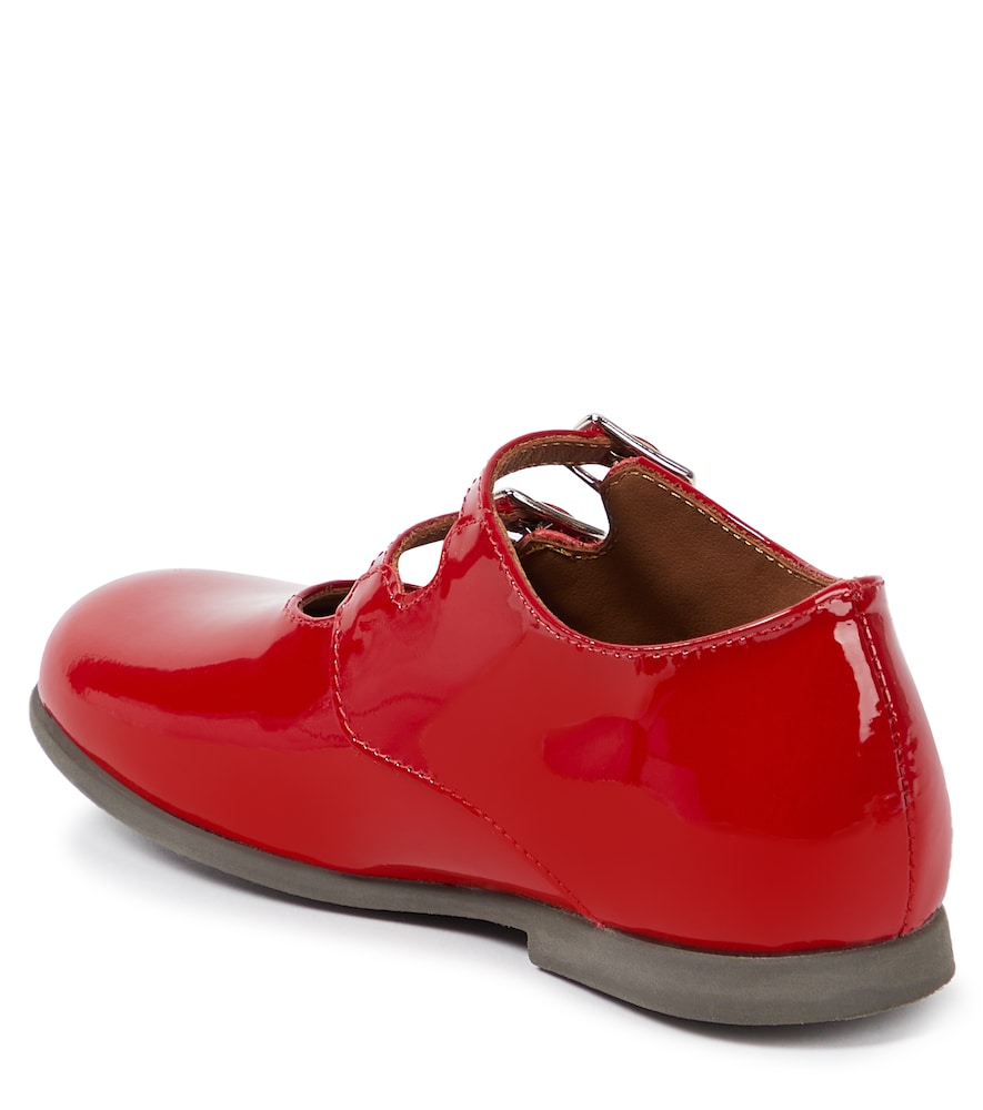  Pepe Pã¨pã¨ Patent Leather Ballet Flats 