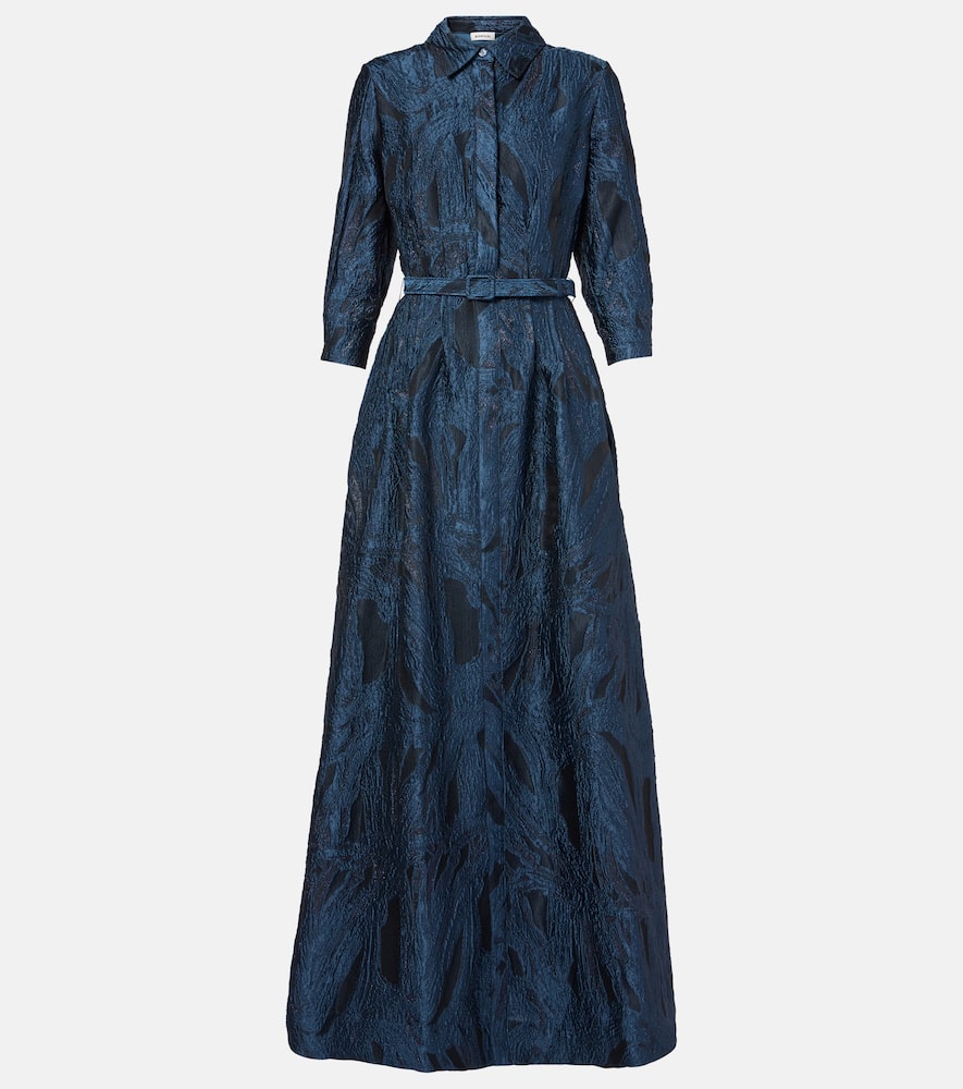 Simkhai Courtney jacquard gown