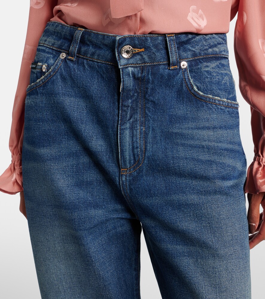  Dolce&gabbana Dolce&gabbana Distressed Straight Jeans 